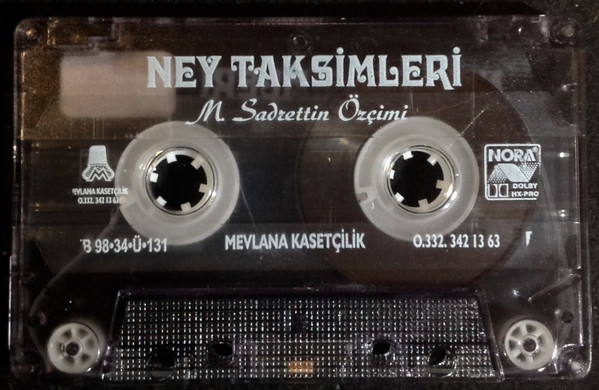 ladda ner album M Sadreddin Özçimi - Ney Taksimleri