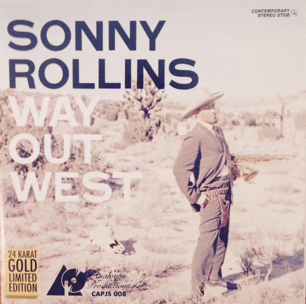 SONNY ROLLINS/WAY OUT WEST(24KT GOLD CD)-