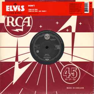 Elvis Presley - Don't album cover