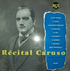 Enrico Caruso R cital Caruso 1962 Vinyl Discogs