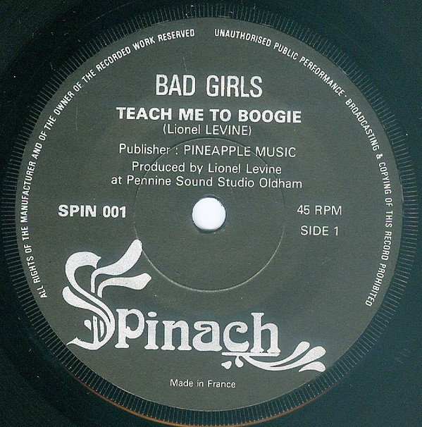 ladda ner album Bad Girls - Teach Me To Boogie