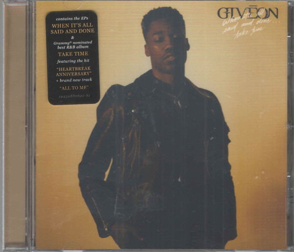 Giveon – When It's All Said And Done...Take Time (2021, CD