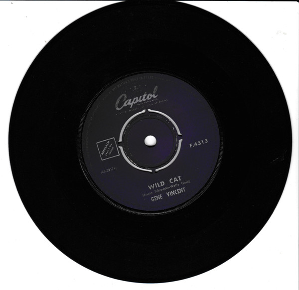 Gene Vincent – Wild Cat / Right Here On Earth (1959, Vinyl) - Discogs