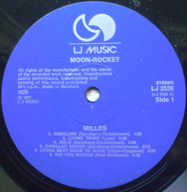 ladda ner album Milles - Moon Rocket