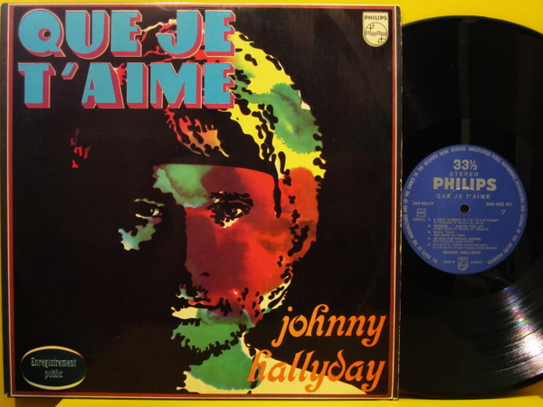 Johnny Hallyday CD ALBUM Que je t'aime (Palais des sports 1969