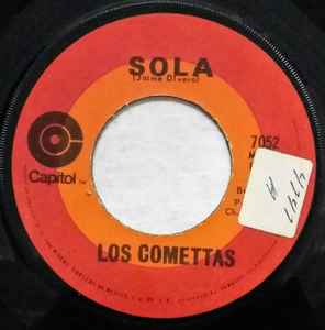 Los Comettas - Sola / Soy Nave Sin Rumbo album cover
