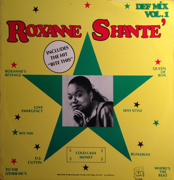 Picasso insulator album Roxanne Shante' – Def Mix Vol. 1 (1985, Vinyl) - Discogs