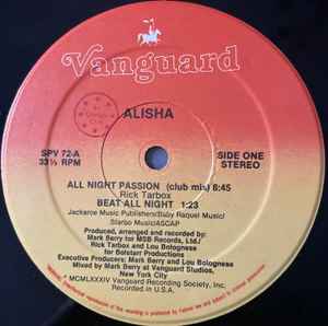 Alisha - All Night Passion (Club Mix) album cover
