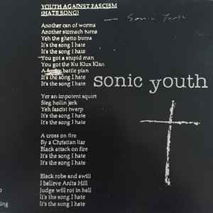 Sonic Youth - Youth Against Fascism album cover