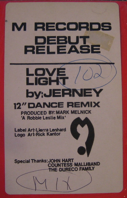 descargar álbum Jerney - Love Light