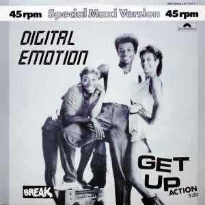 Digital Emotion - Get Up Action album cover