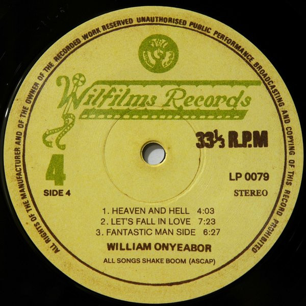 William Onyeabor - Who Is William Onyeabor? | Luaka Bop (6 80899 0079-1-7) - 8