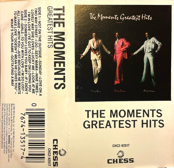 The Moments – The Moments Greatest Hits (1977, Keel Pressing