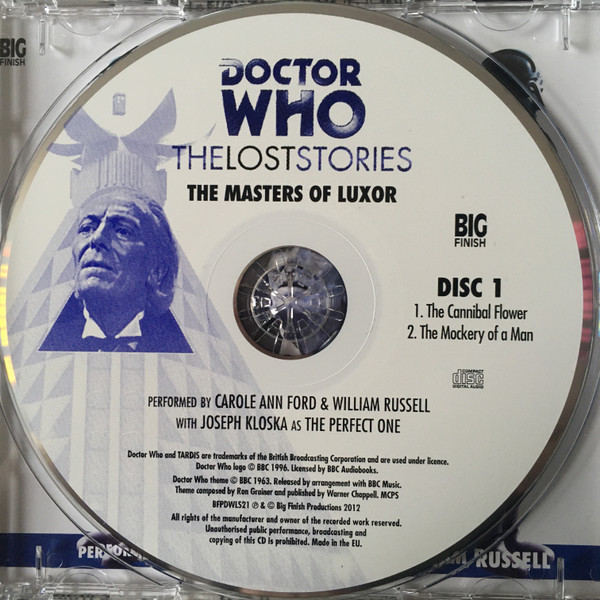 ladda ner album Doctor Who - The Masters Of Luxor