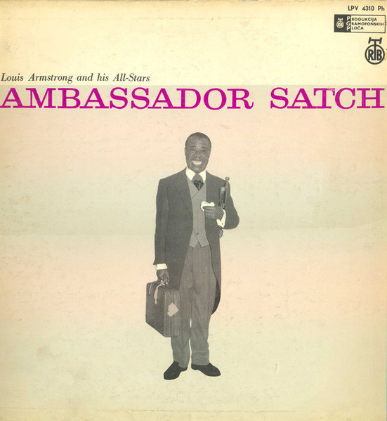 LP AMBASSADOR SATCH LOUIS ARMSTRONG & HIS ALL-STARS アンバサダー・サッチ ペラジャケ SL  1048 L21 - TOTAL CD SHOP - メルカリ