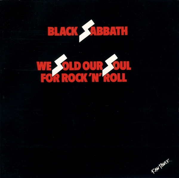 Обложка конверта виниловой пластинки Black Sabbath - We Sold Our Soul For Rock 'N' Roll