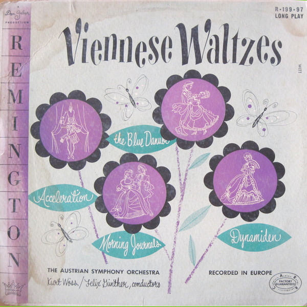 télécharger l'album The Austrian Symphony Orchestra, Kurt Wöss Felix Günther - Viennese Waltzes