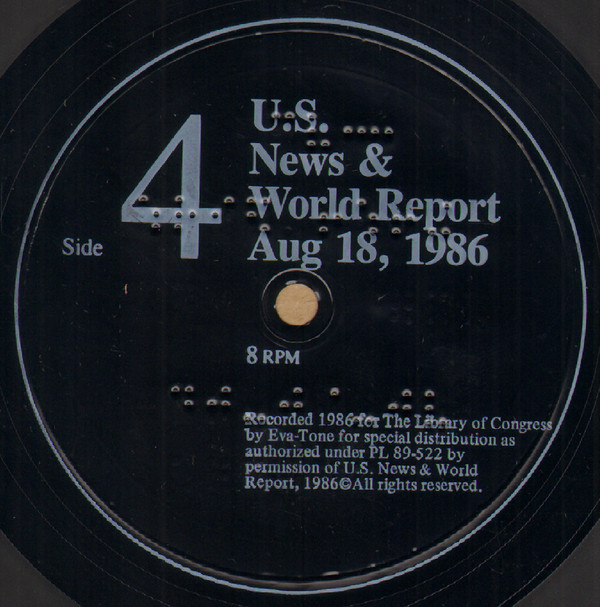 ladda ner album Unknown Artist - US News World Report Aug 18 1986