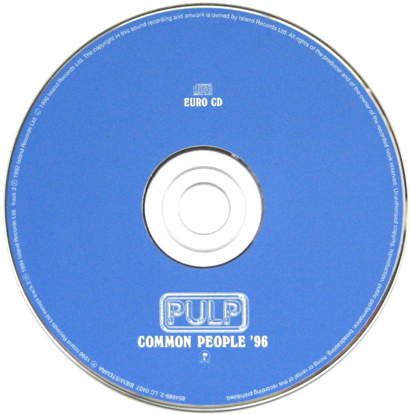 lataa albumi Pulp - Common People 96