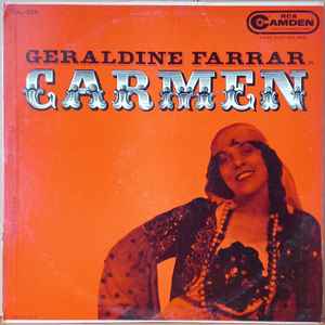 Geraldine Farrar - Carmen album cover