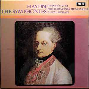 Joseph Haydn - Symphonies 57 - 64 album cover