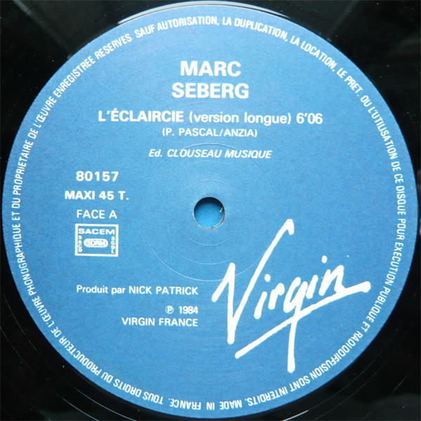 Album herunterladen Marc Seberg - LÉclaircie
