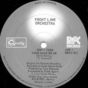 Don't Turn Your Back On Me - Front Line Orchestra