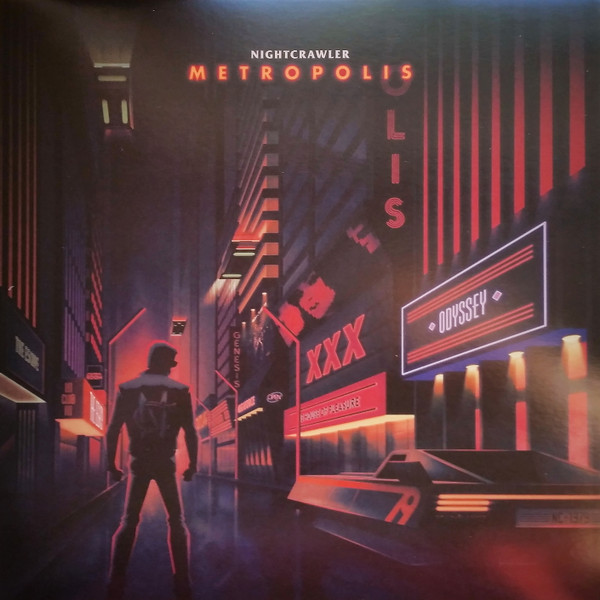 Nightcrawler – Metropolis (2017, Red Translucent w/ Green Color in