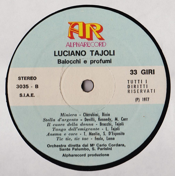 Album herunterladen Luciano Tajoli - Balocchi E Profumi