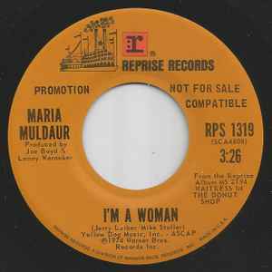 Maria Muldaur - I'm A Woman album cover