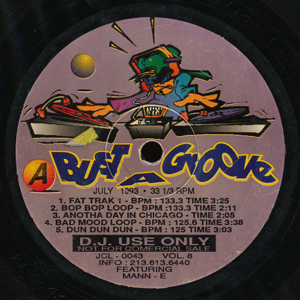Johnny Loopz – Bust A Groove Vol. 8 (1993, Vinyl) - Discogs
