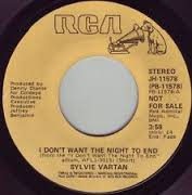 Sylvie Vartan - I Don't Want The Night To End | Releases