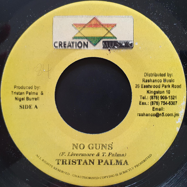 descargar álbum Tristan Palmer - No Guns