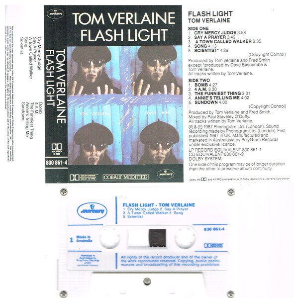 Tom Verlaine - Flash Light | Releases | Discogs