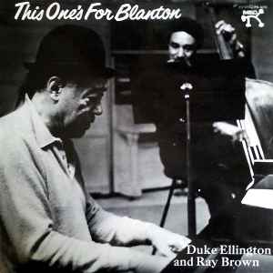 This One's For Blanton (Vinyl, LP, Album, Stereo) for sale