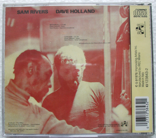 Dave Holland / Sam Rivers - Dave Holland / Sam Rivers | Releases 