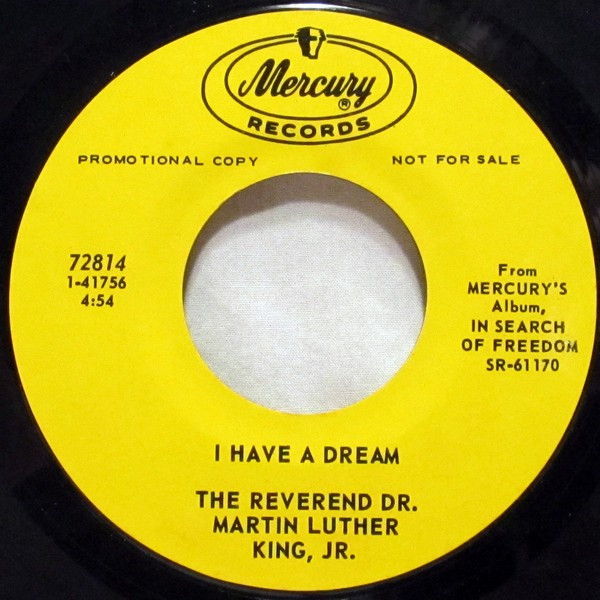 The Reverend Dr. Martin Luther King, Jr. – I Have A Dream / I've Been To  The Mountain Top - Eulogy (1968, Vinyl) - Discogs