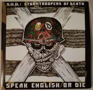 S.O.D. STORMTROOPERS OF DEATH Speak English or die Vinyl, LP