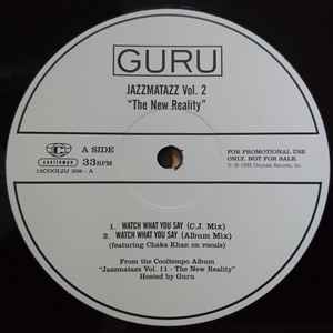 Guru - Jazzmatazz Vol. 2 "The New Reality" album cover