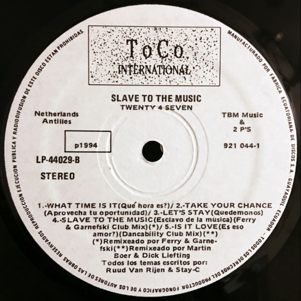 télécharger l'album Twenty 4 Seven Feat StayC & Nance - Slave To The Music