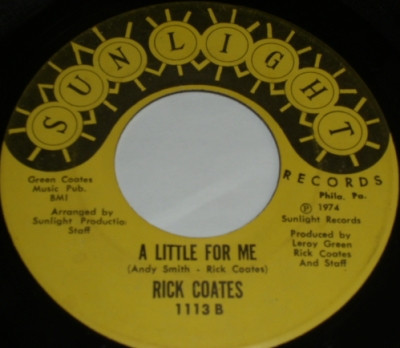 baixar álbum Rick Coates - The Bump Is Back A Little For Me
