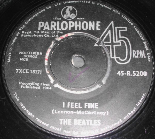 The Beatles - I Feel Fine / She's A Woman | Releases | Discogs