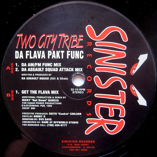 Two City Tribe – Da Flava Pakt Func (1993, Vinyl) - Discogs