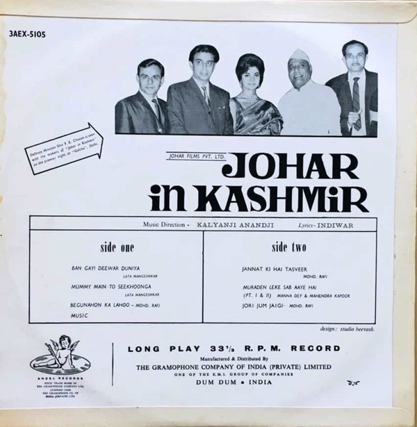 ladda ner album KalyanjiAnandji - Johar In Kashmir