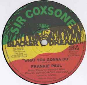 Frankie Paul - What You Gonna Do / My Sound album cover