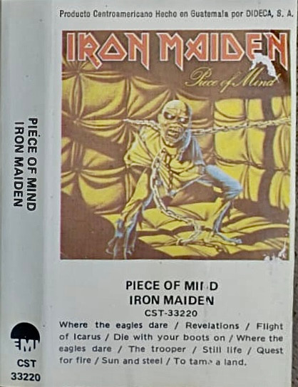 Iron Maiden – Piece Of Mind (1983, Gatefold, Vinyl) - Discogs