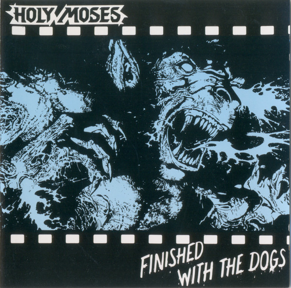 holy moses/finished with dogs original 1st press cd no barcode made in Germany thrash