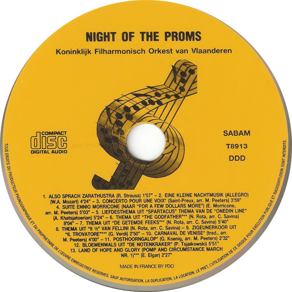 descargar álbum Koninklijk Filharmonisch Orkest Van Vlaanderen Olv Roland Kieft - Night Of The Proms Volume 4