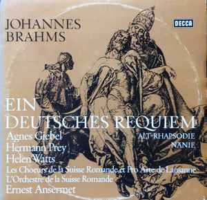 Brahms: Ein deutsches Requiem (A German Requiem) — álbum de