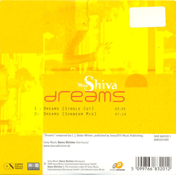 ladda ner album Miss Shiva - Dreams